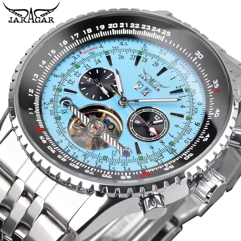 JARAGAR Sports Tourbillon Watc - Tourbillon Movement Watch ulasan dan harga