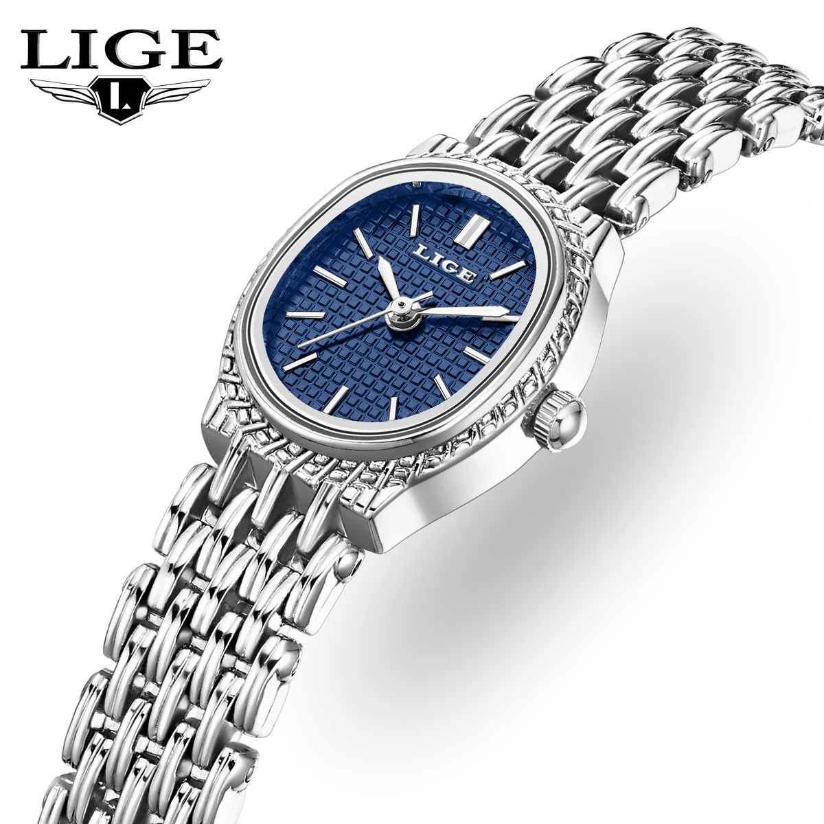 LIGE Fashion Elegant Quartz Wo - Luxury Watch And Bracelet ulasan dan harga