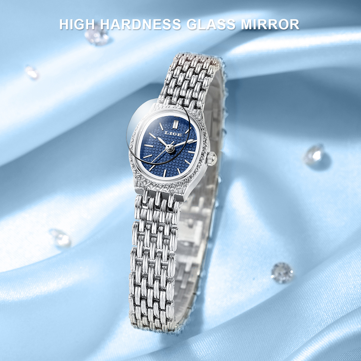 LIGE Fashion Elegant Quartz Wo - Luxury Watch And Bracelet ulasan dan harga