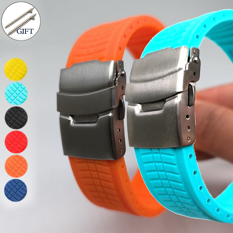 Silicone Watch Band Universal  - Luxury Watch Omega ulasan dan harga