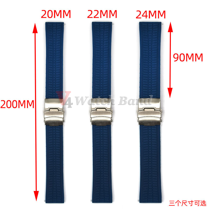 Silicone Watch Band Universal  - Luxury Watch Omega ulasan dan harga