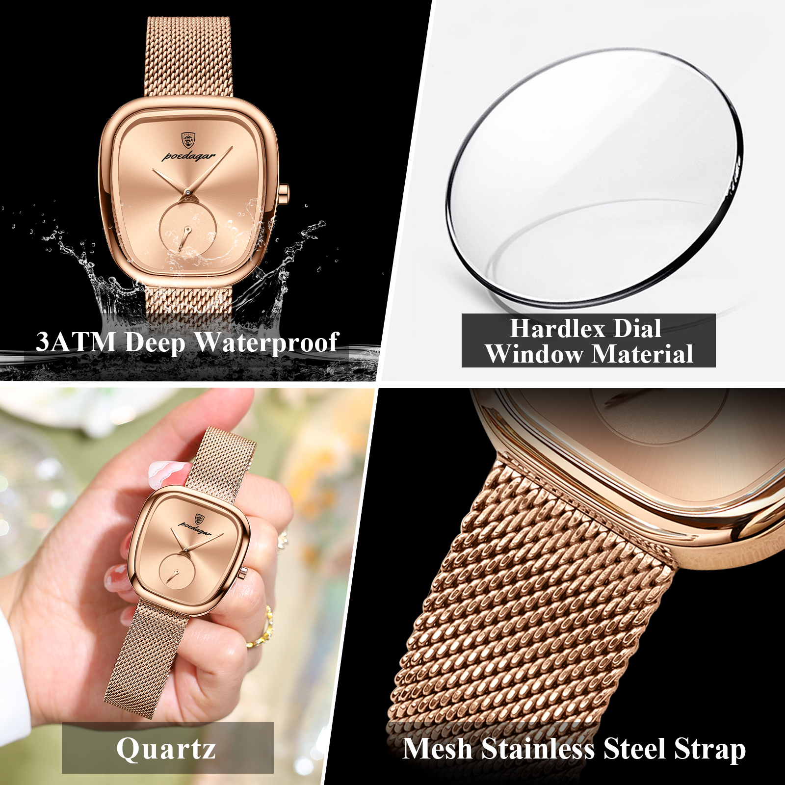 POEDAGAR Luxury Brand Woman Wa - Luxury Watch For Girls ulasan dan harga